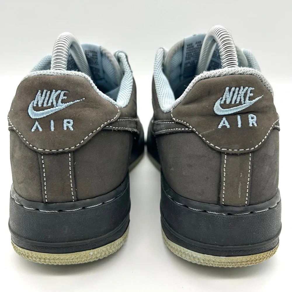 Nike Air Force 1 Low Sneakers Women Anthracite Ice‎ Blue Light Blue Shoes Y2K